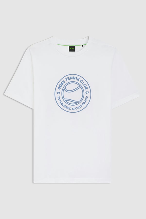 ΜΠΛΟΥΖΑ T-SHIRT BOSS - 101 ΛΕΥΚΟ